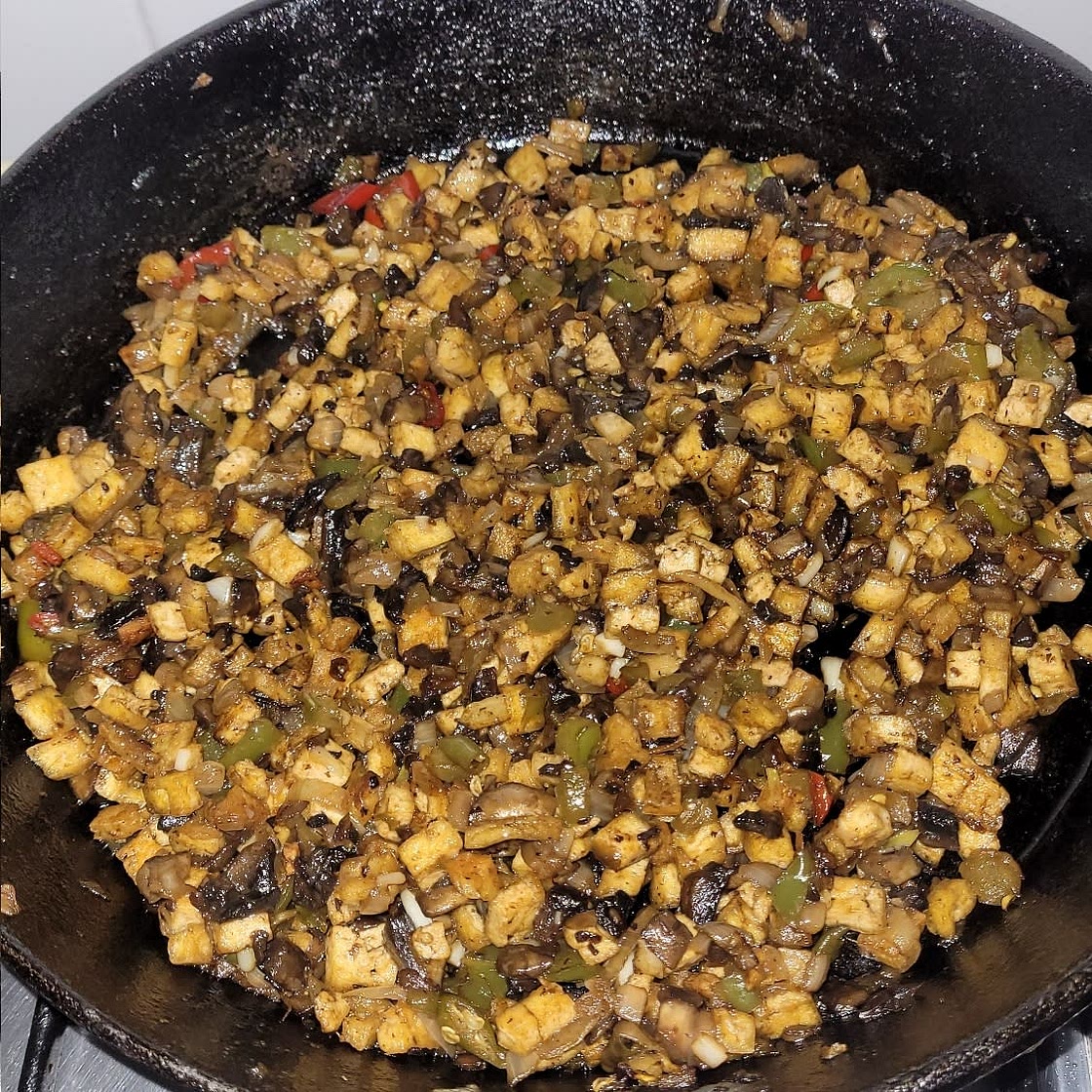 Filipino Crispy Tofu Sisig (Vegan)