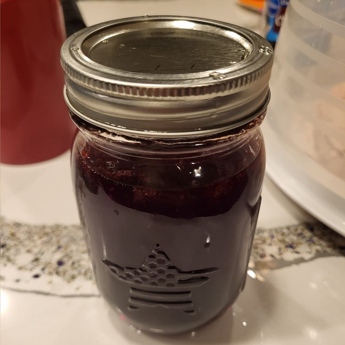 Small Batch Pomegranate Jelly