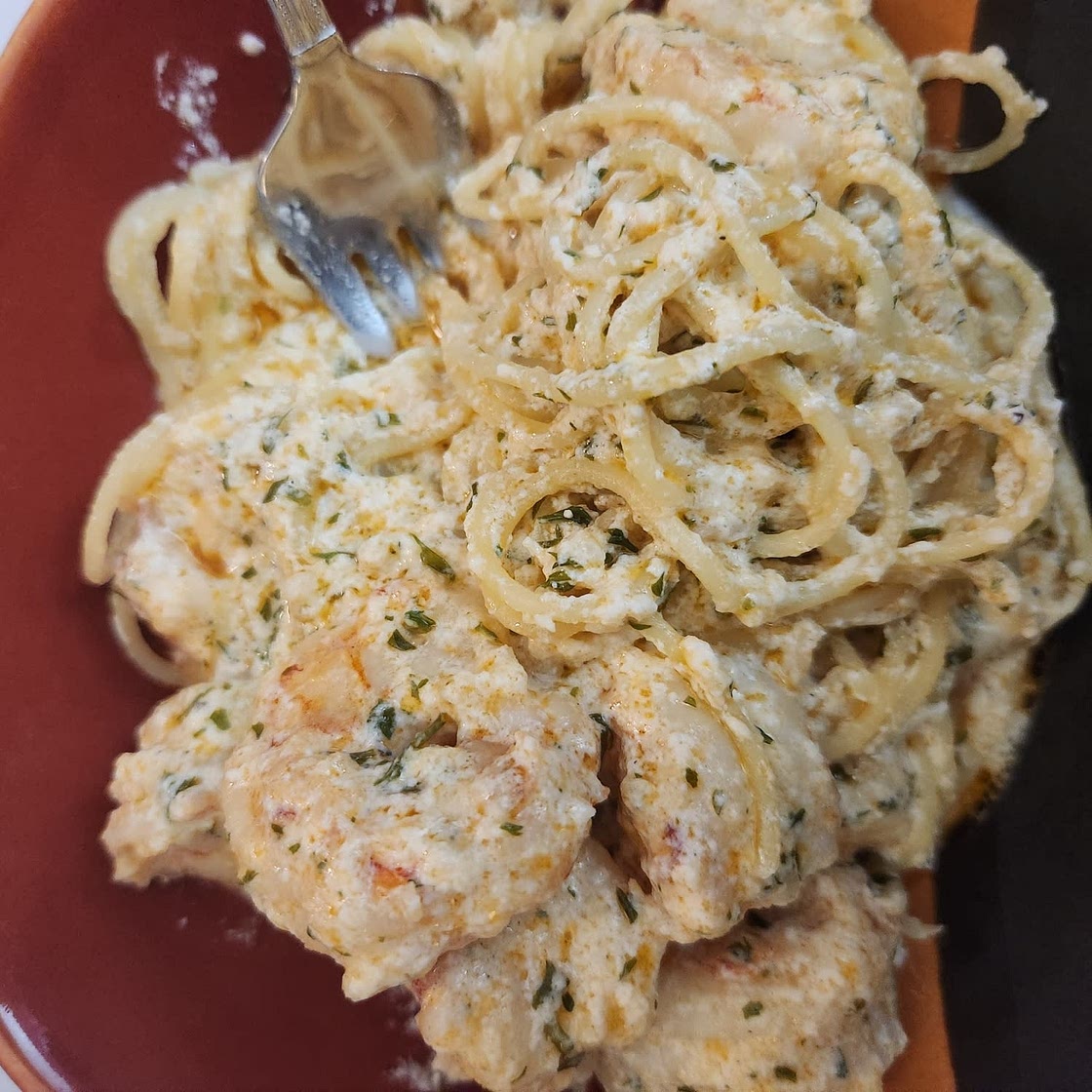 Creamy Garlic Shrimp