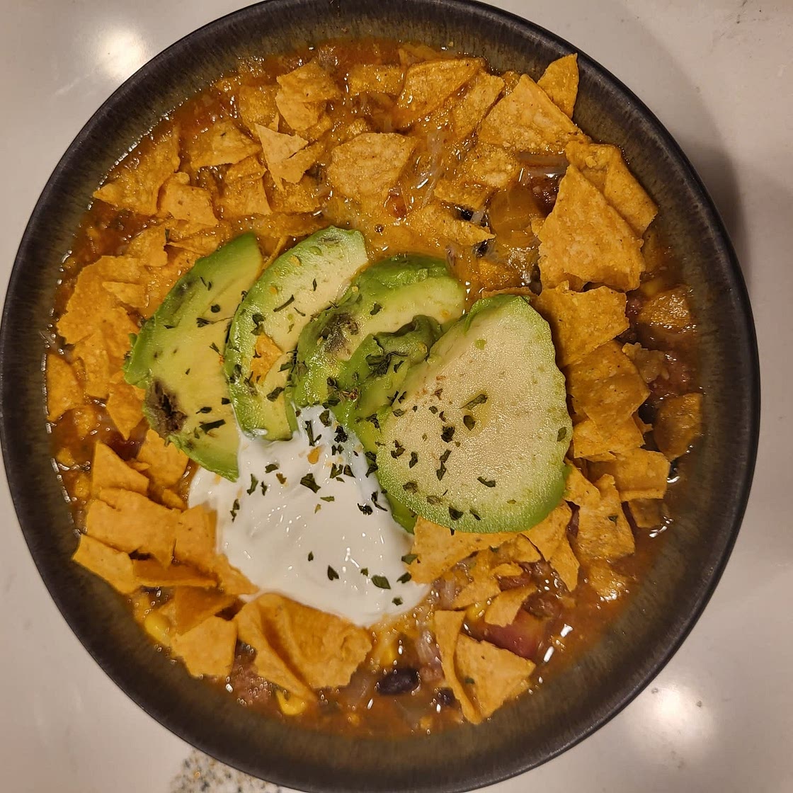 Stovetop Taco Soup Recipe