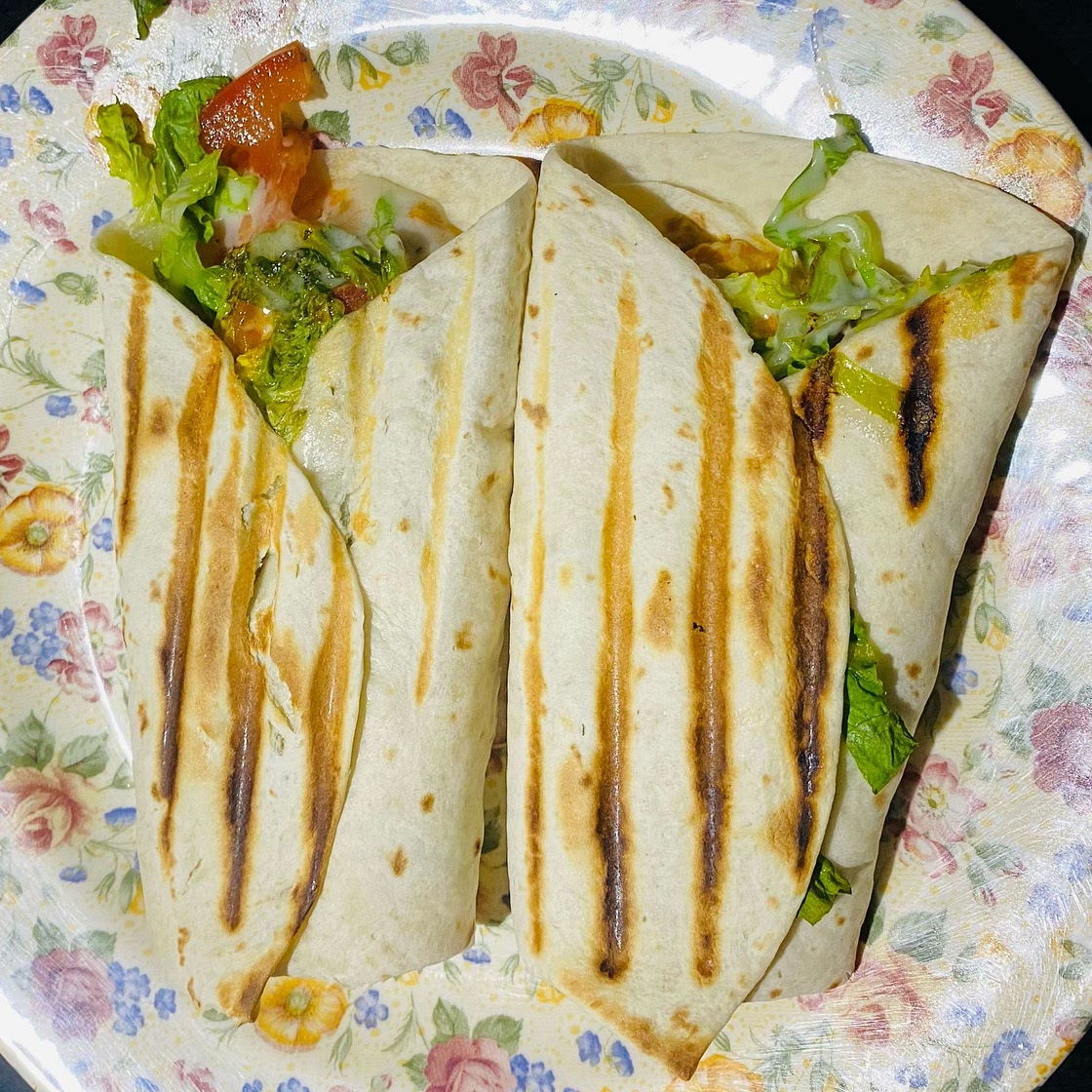 5 Minute Buffalo Chicken Wraps
