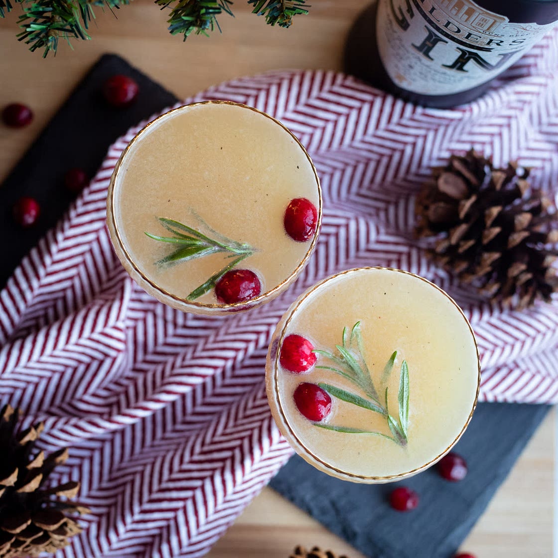 Pear Gin Cocktail