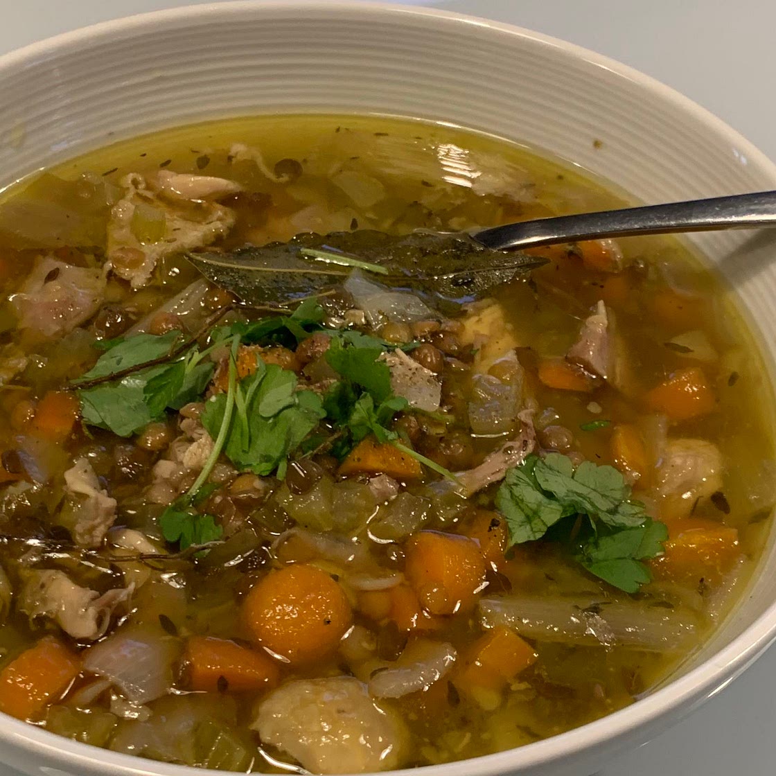 Slow Cooker: Chicken & Lentil Soup