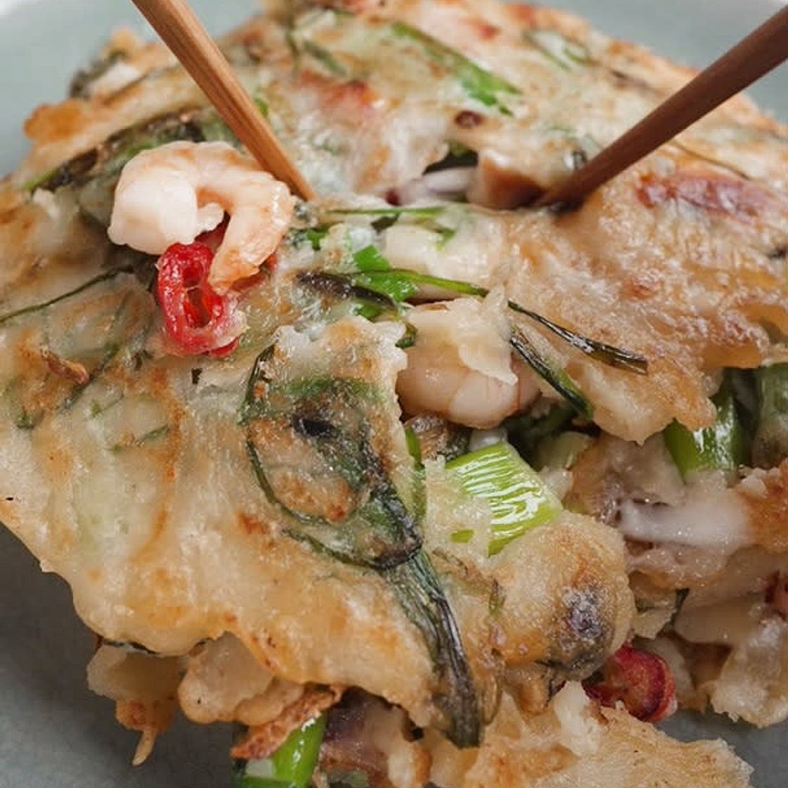 Easy Seafood Pancakes
