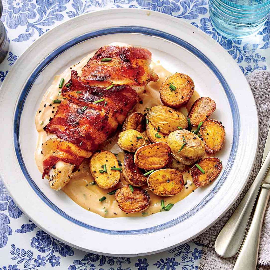Bacon-Wrapped Chicken Breasts Recipe