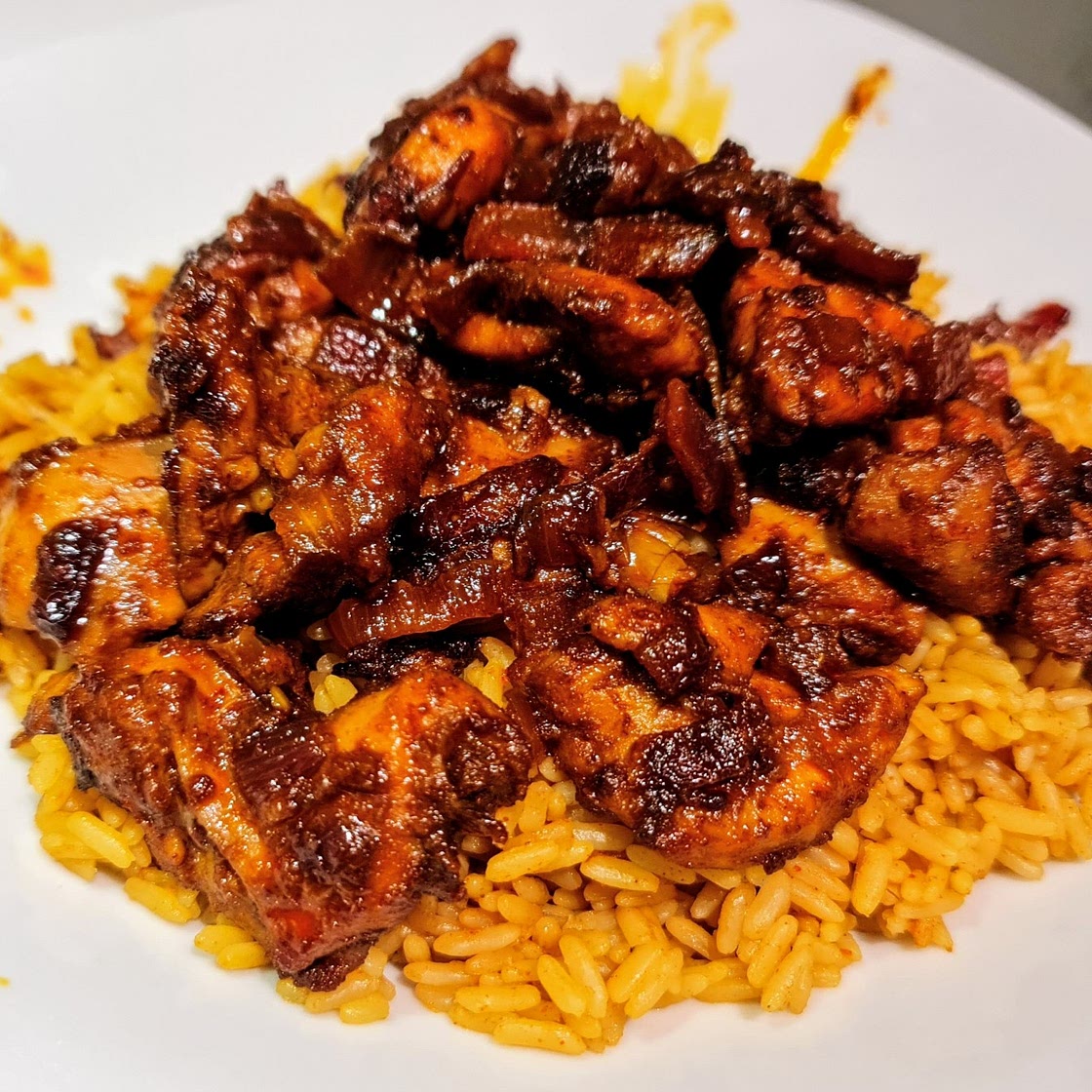 Malaysian-ish Chicken & Rice