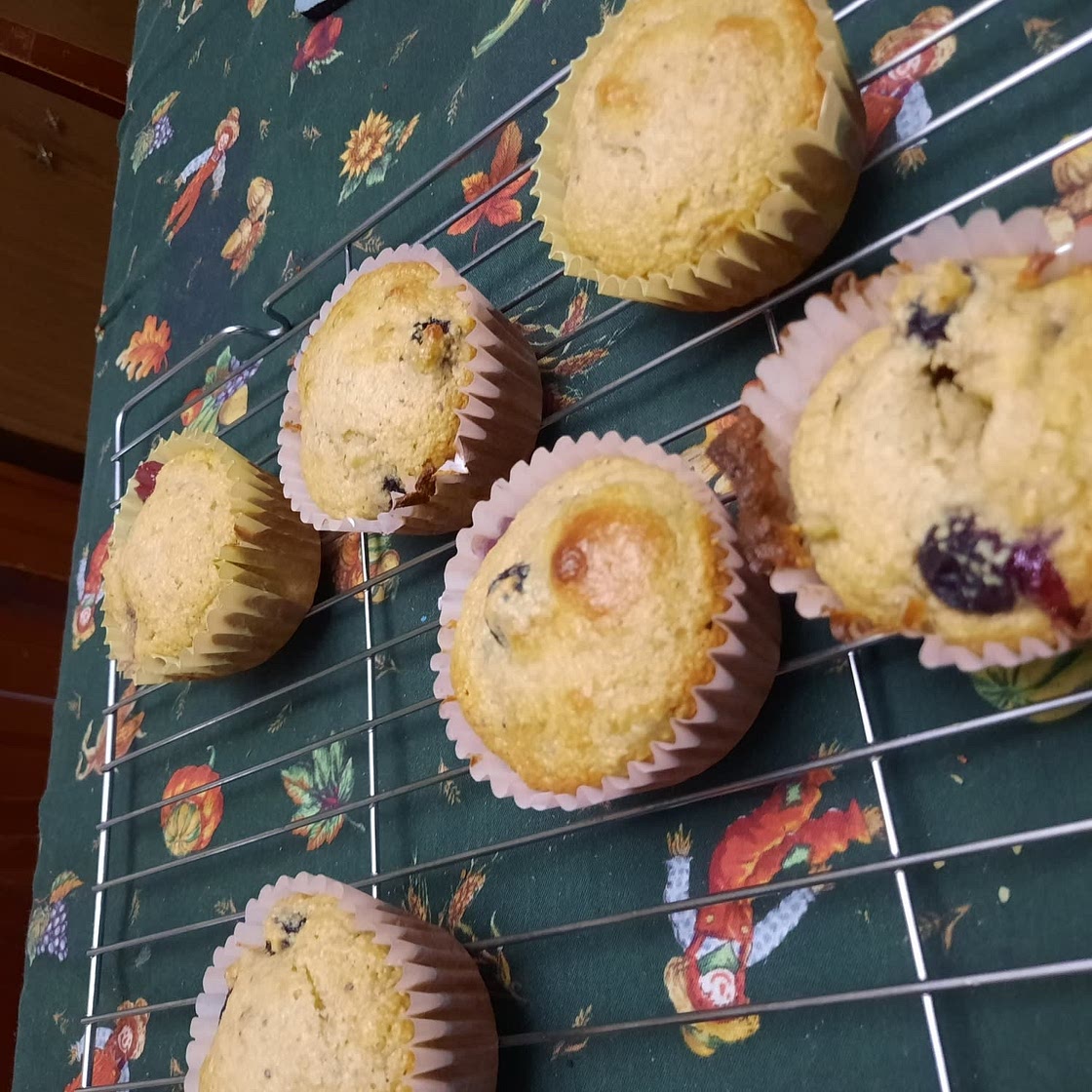 Banana Blueberry Almond Flour Muffins (Gluten-Free)