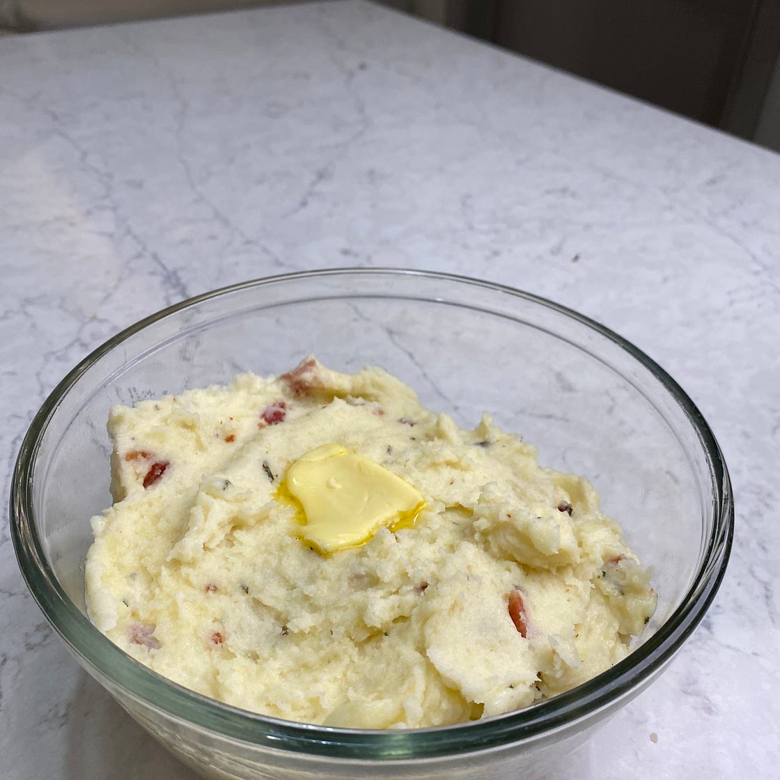 Thankgiving bacon mashed potatoes