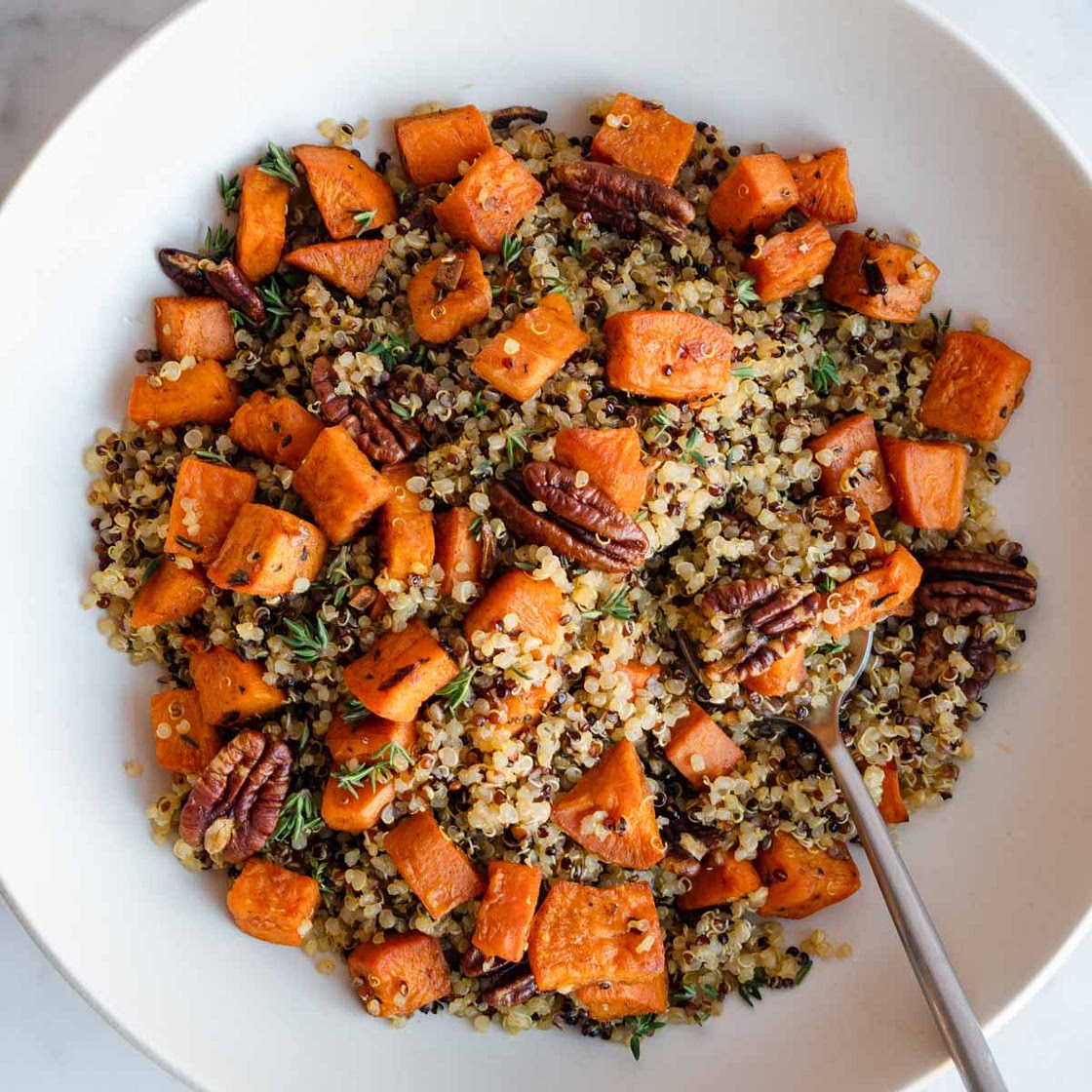 Warm Quinoa Salad