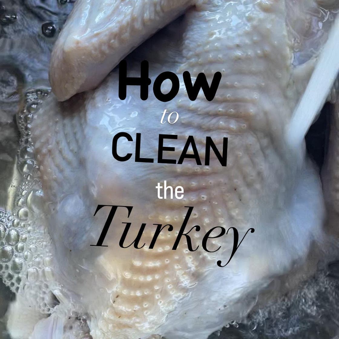 Clean and Brine a Turkey