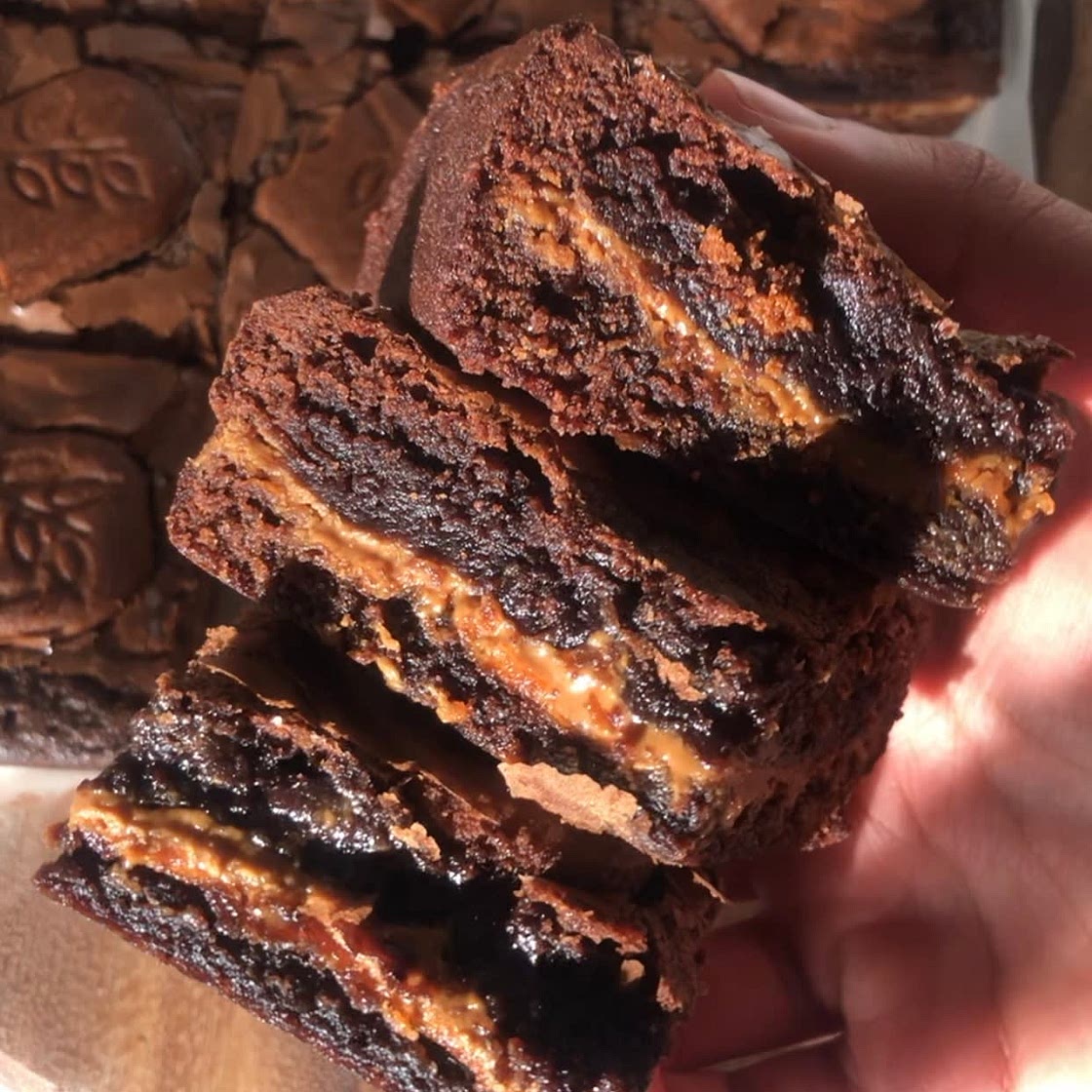 97 cal biscoff brownies 