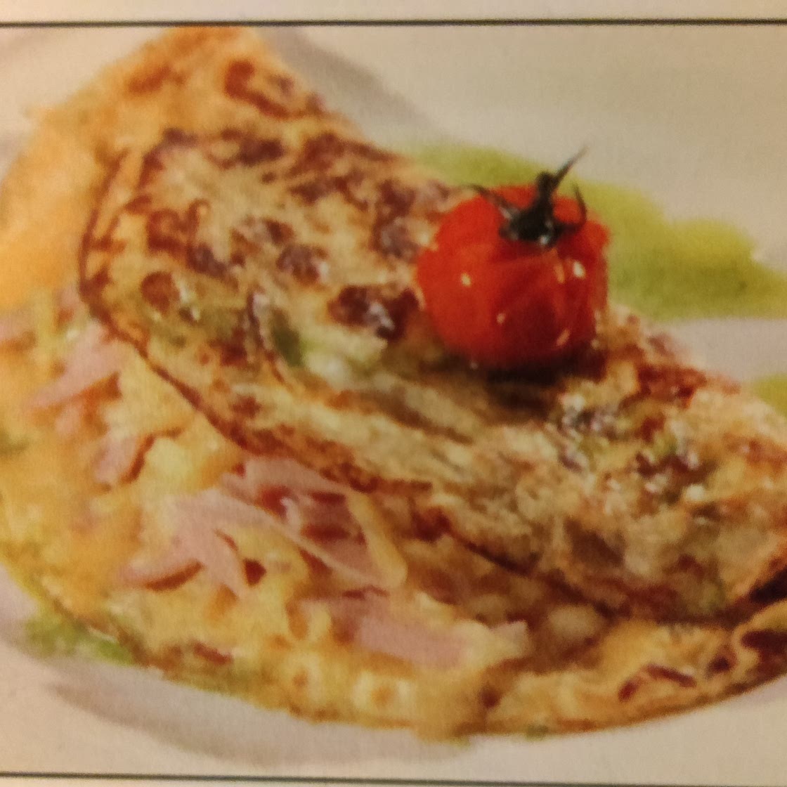 Cheese and Ham Omelette