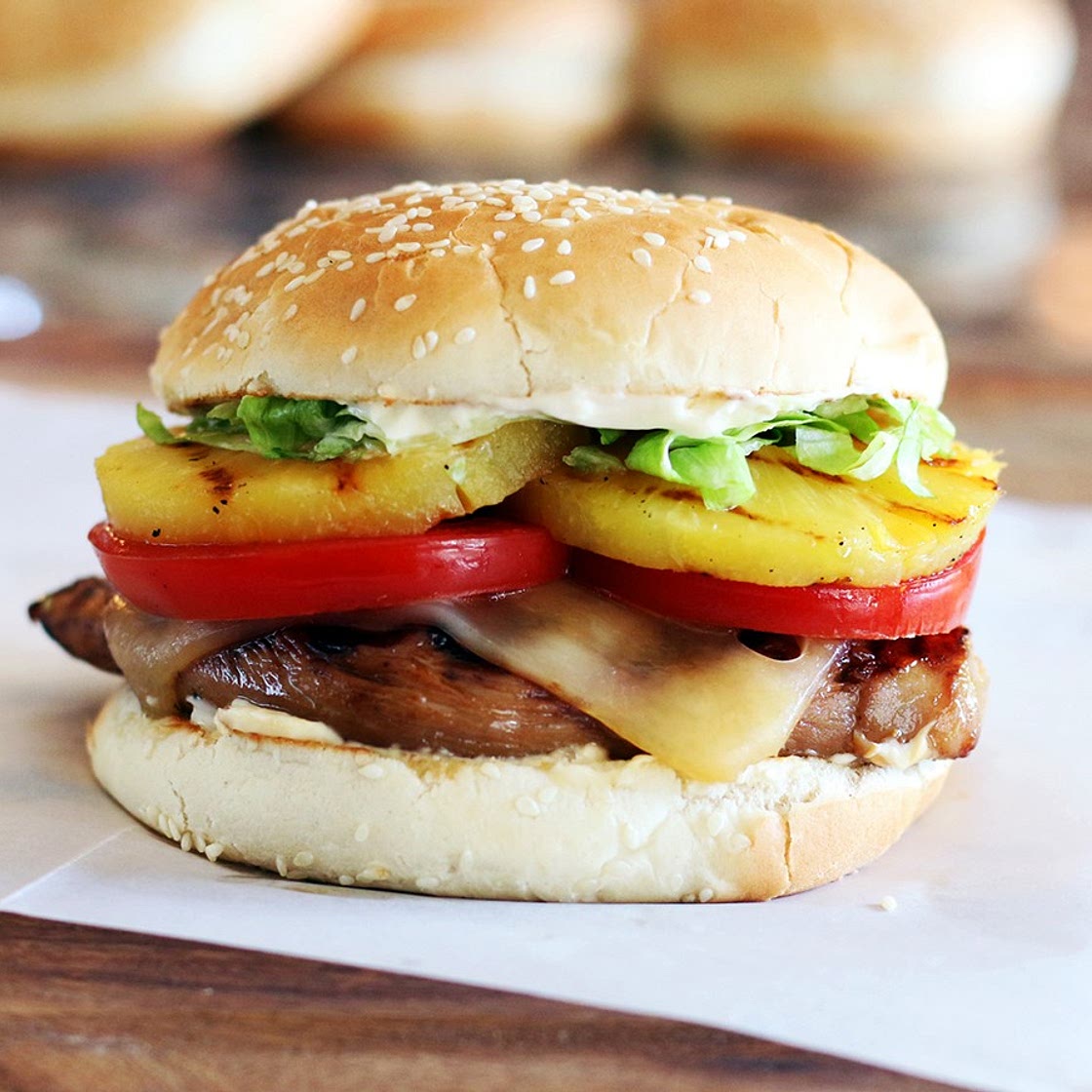 Red Robin Teriyaki Chicken Burger