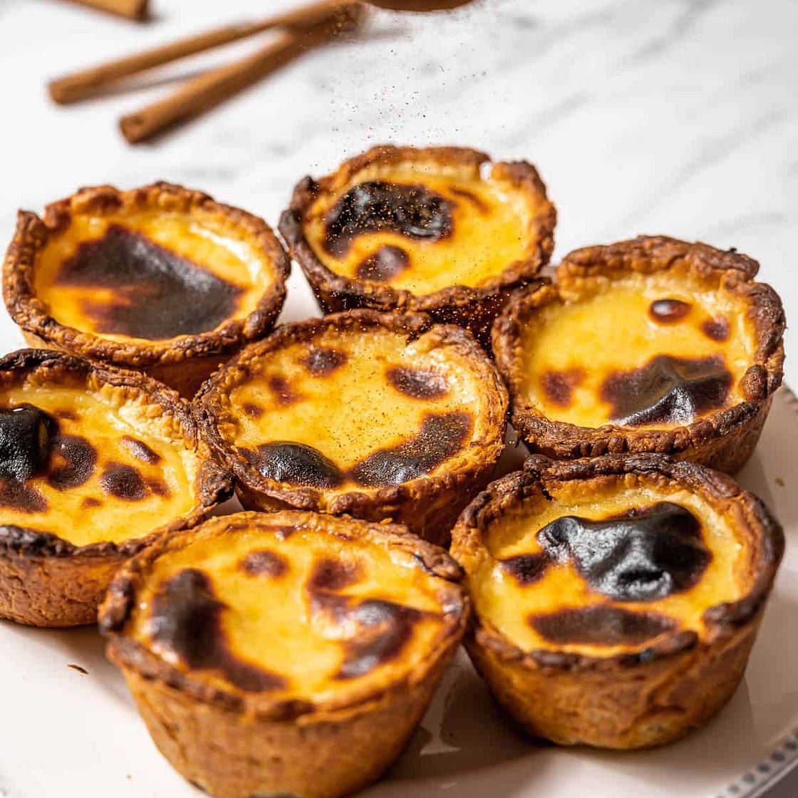 Pastel de Nata (Portuguese Custard Tarts)