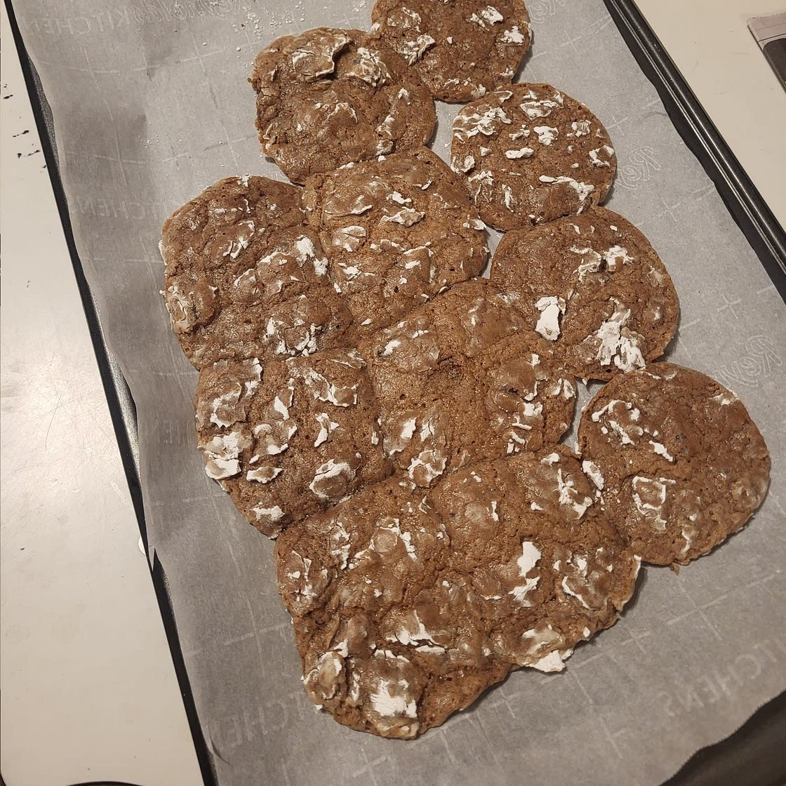 Chocolate Crinkle Cookies