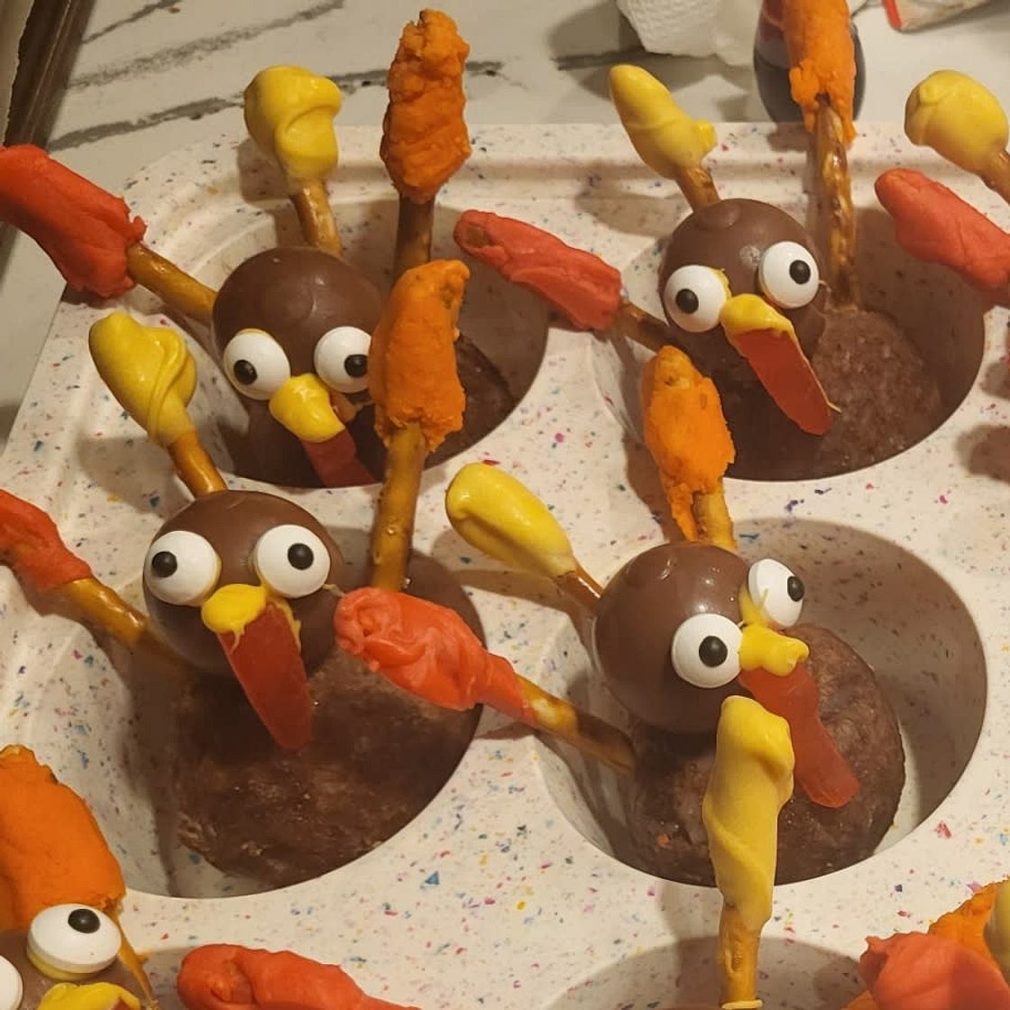 Donut Hole Turkeys