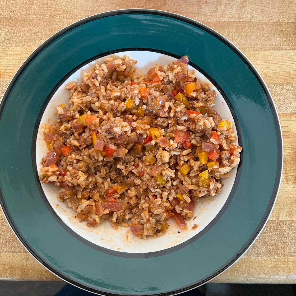 Unstuffed Bell Pepper Bowl