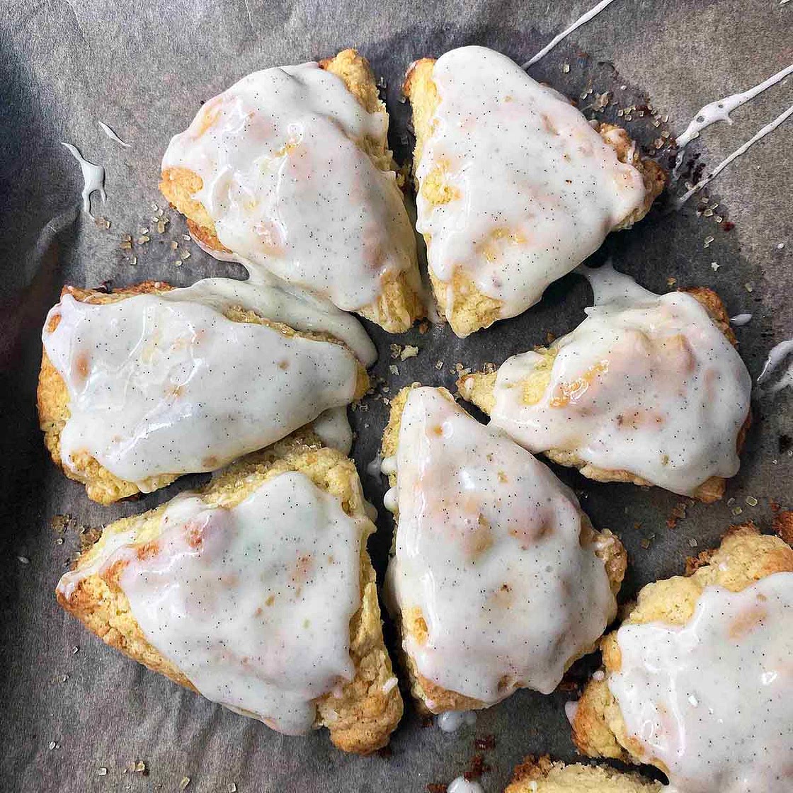 Starbucks Petite Vanilla Bean Scones - Copycat Recipe