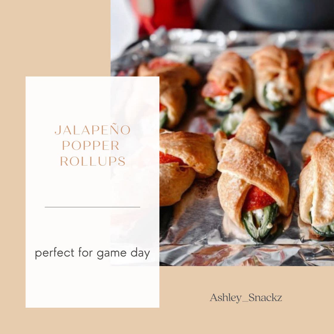 Jalapeño Popper Rollups 