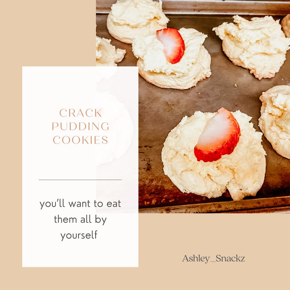 Crack Pudding Cookies
