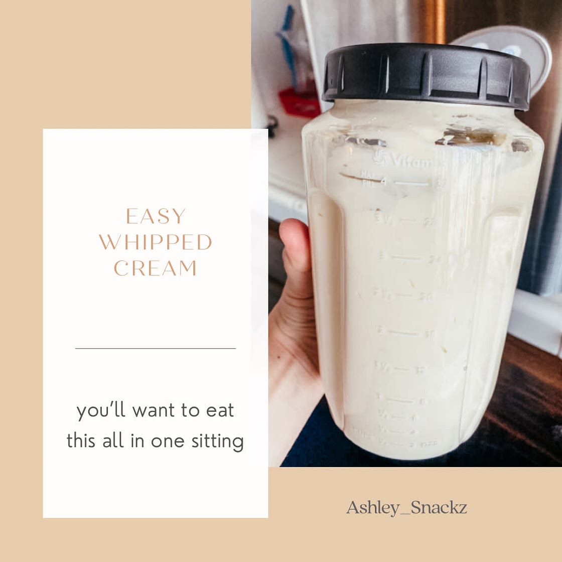 Easy Whipped Cream