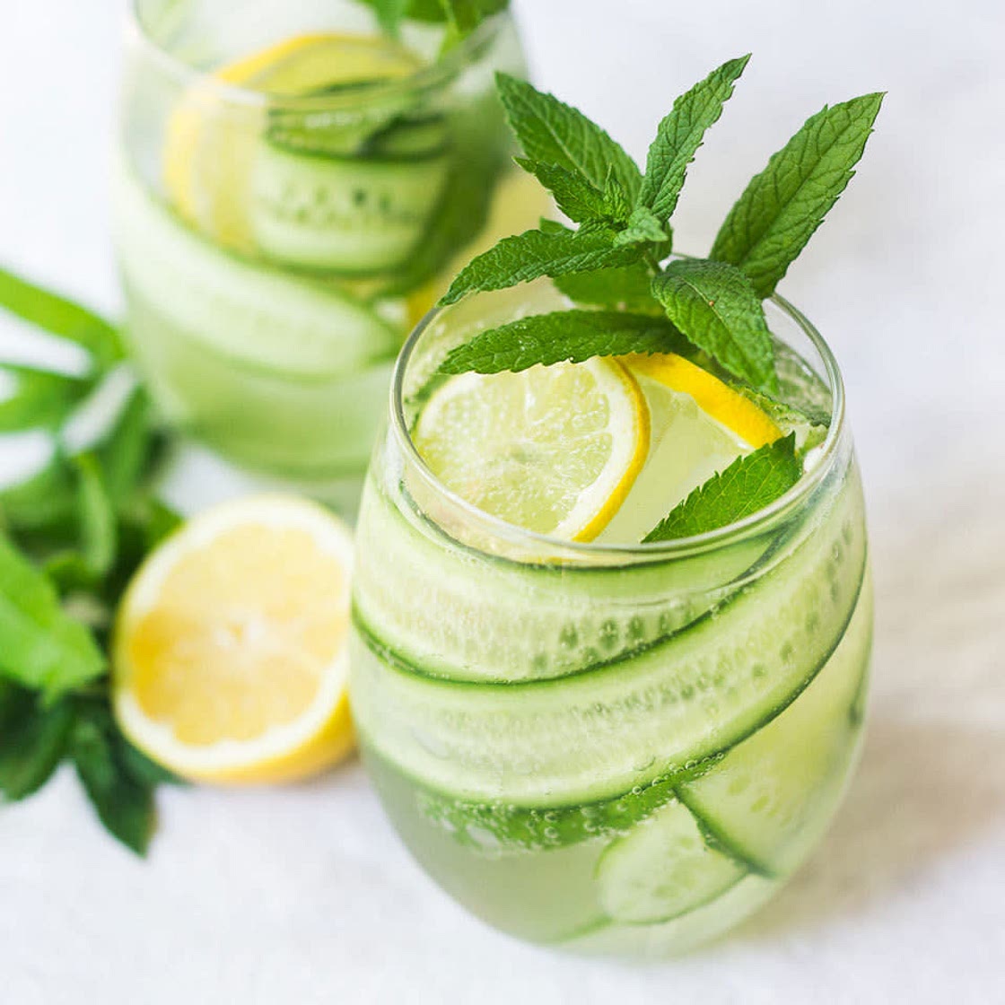 Cucumber And Mint lemonade