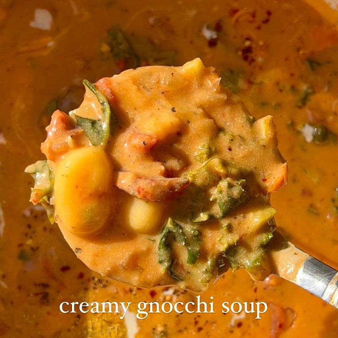 🥰💖🔥Creamy Gnocchi Soup Recipe with