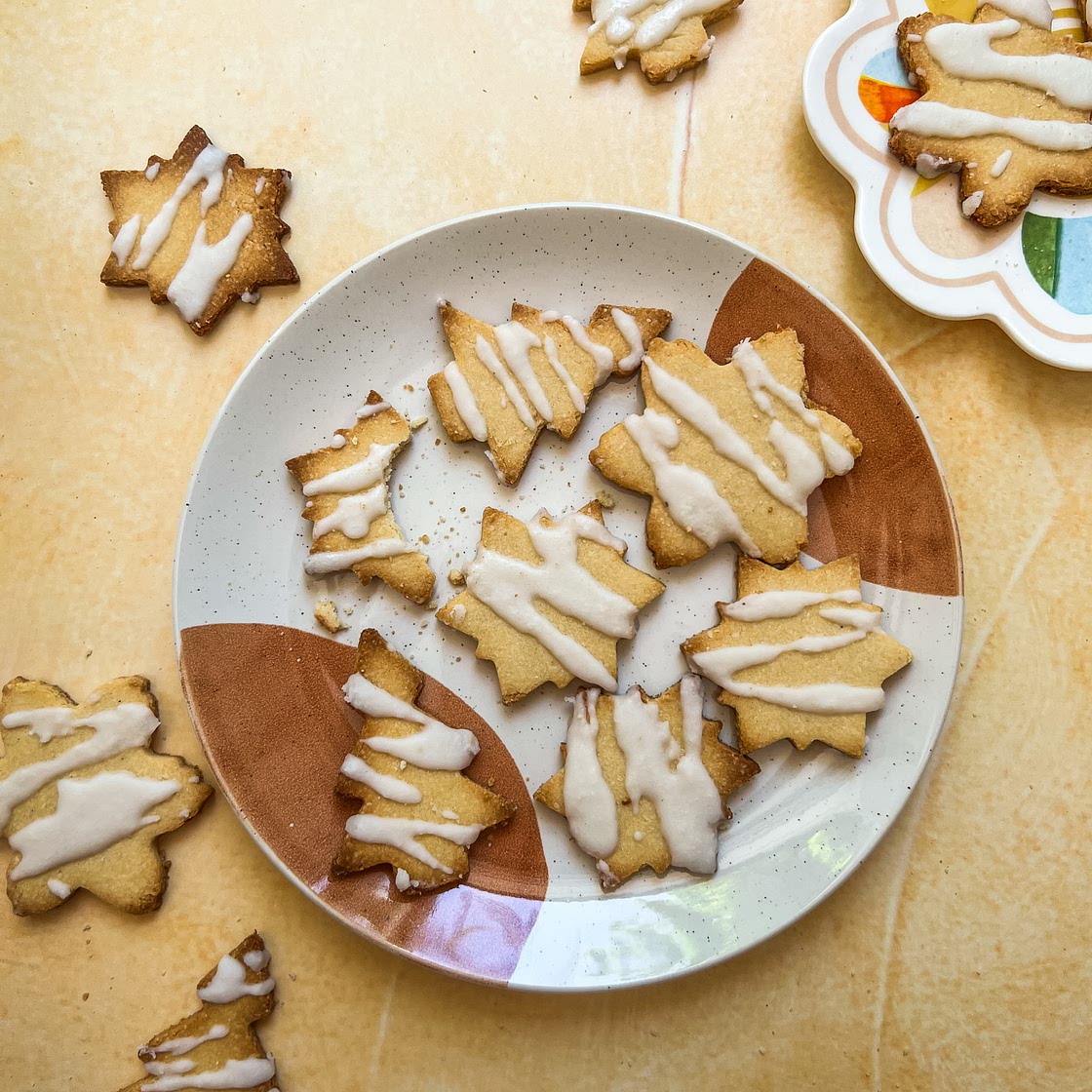Snow Glazed Cookies