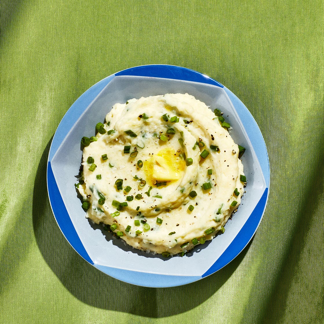 Sour Cream and Onion Mashed Potatoes