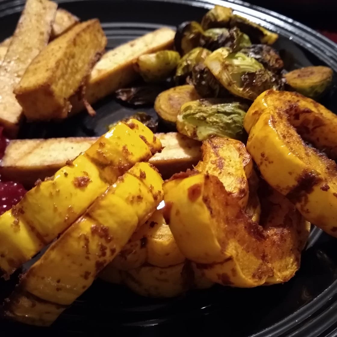 Air Fryer Kabocha Squash Fries (vegan + gluten free)