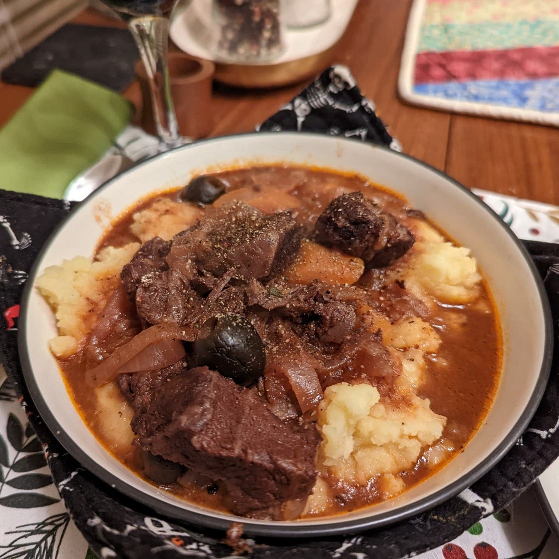 Daube Provençale (French Beef Stew with Red Wine)