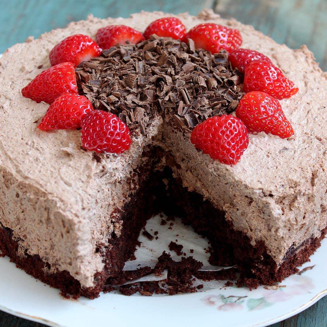 Chokolademoussekage