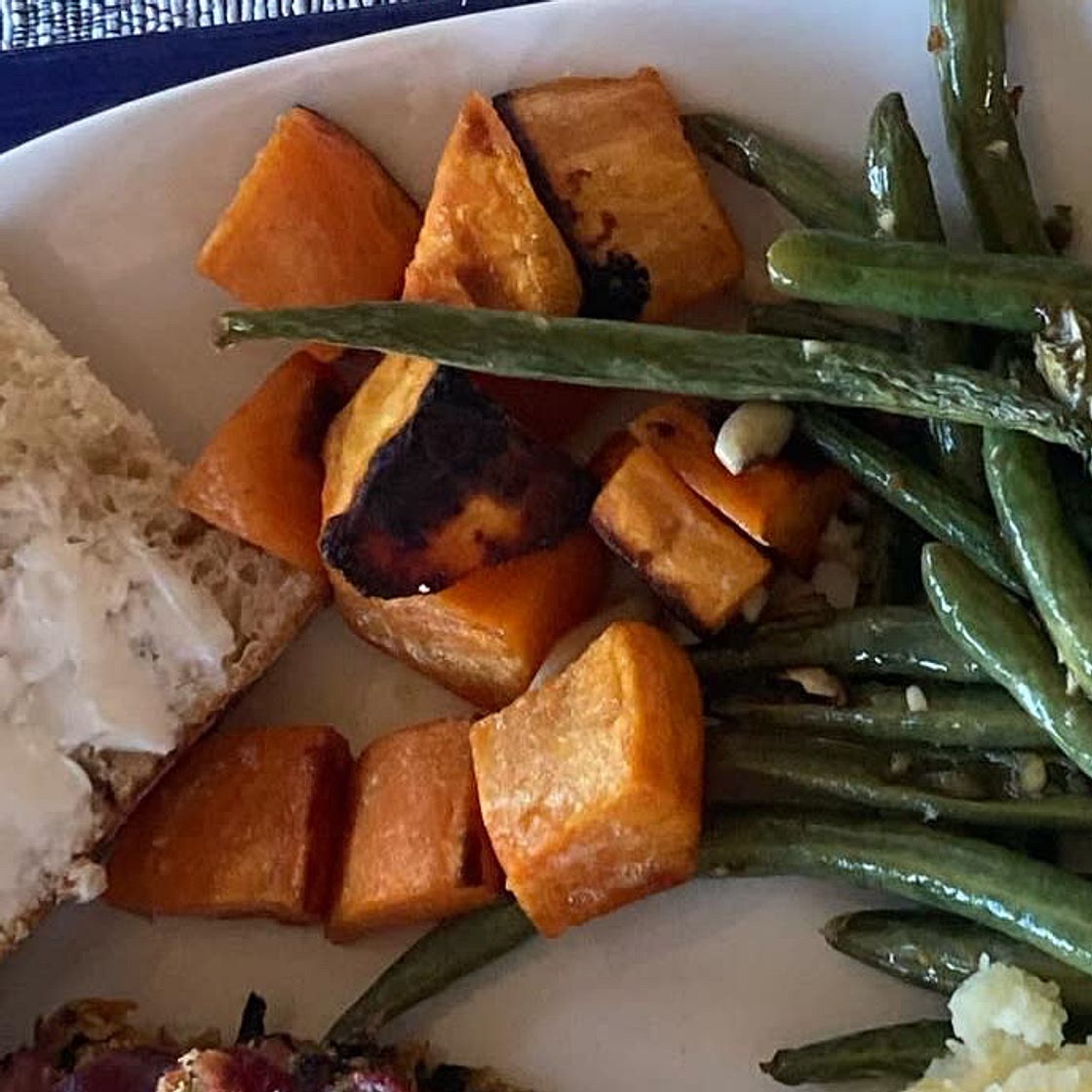 Honey Roasted Sweet Potatoes