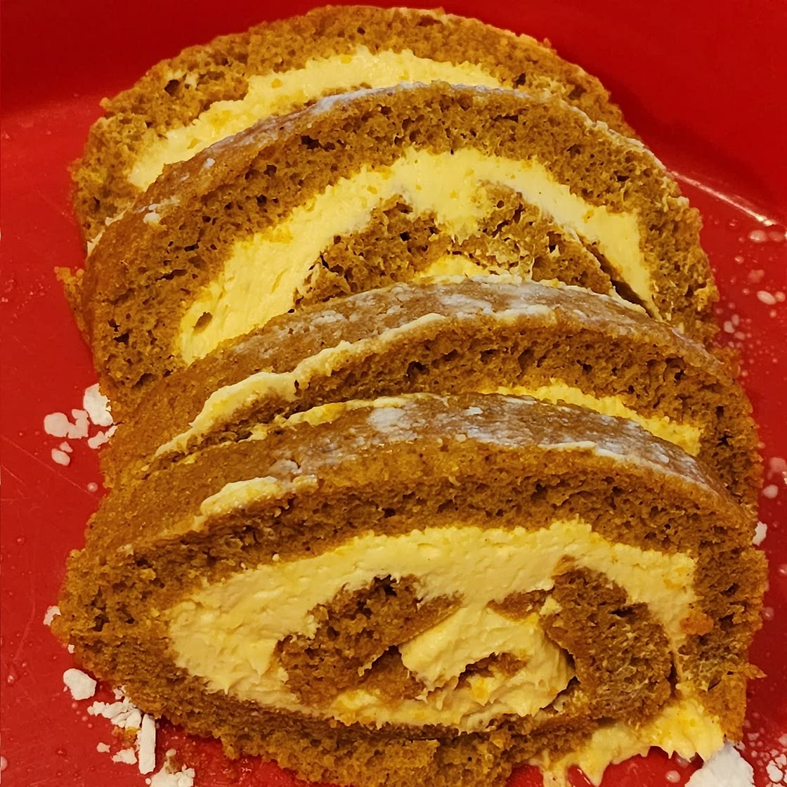 Cream Cheese Pumpkin Roll