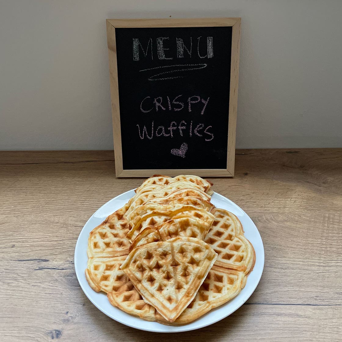 The Very Best Crispy Waffles