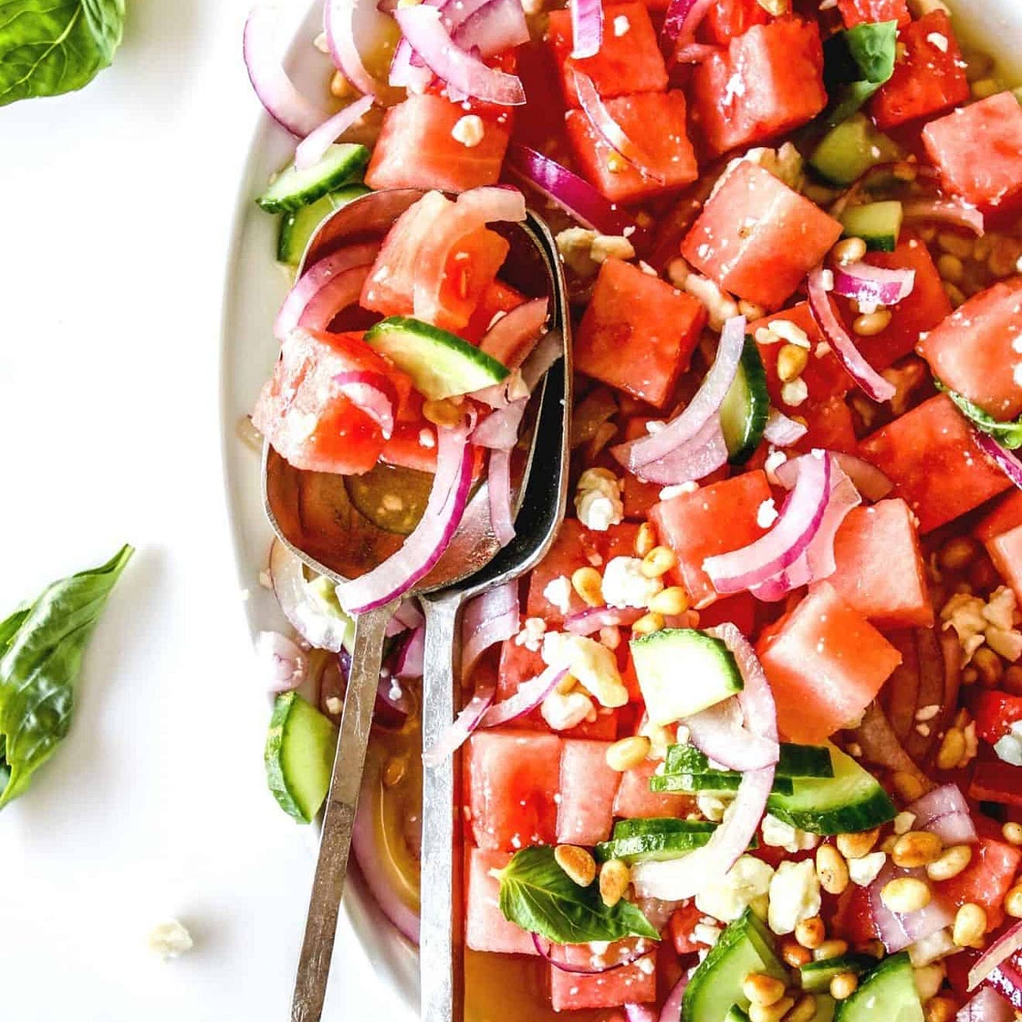 Watermelon Feta Salad