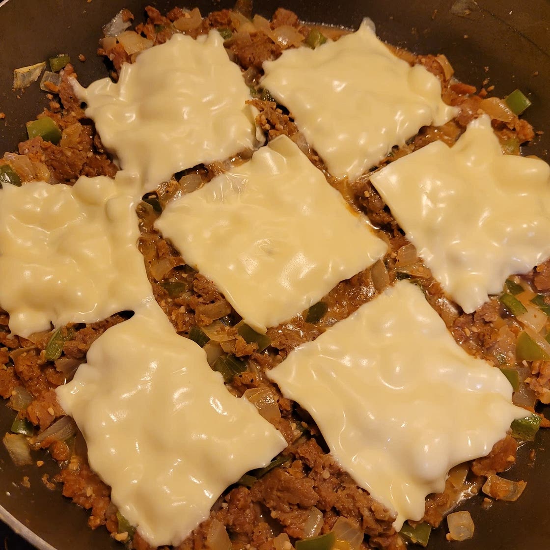 Cheesesteak Style Sloppy Joes