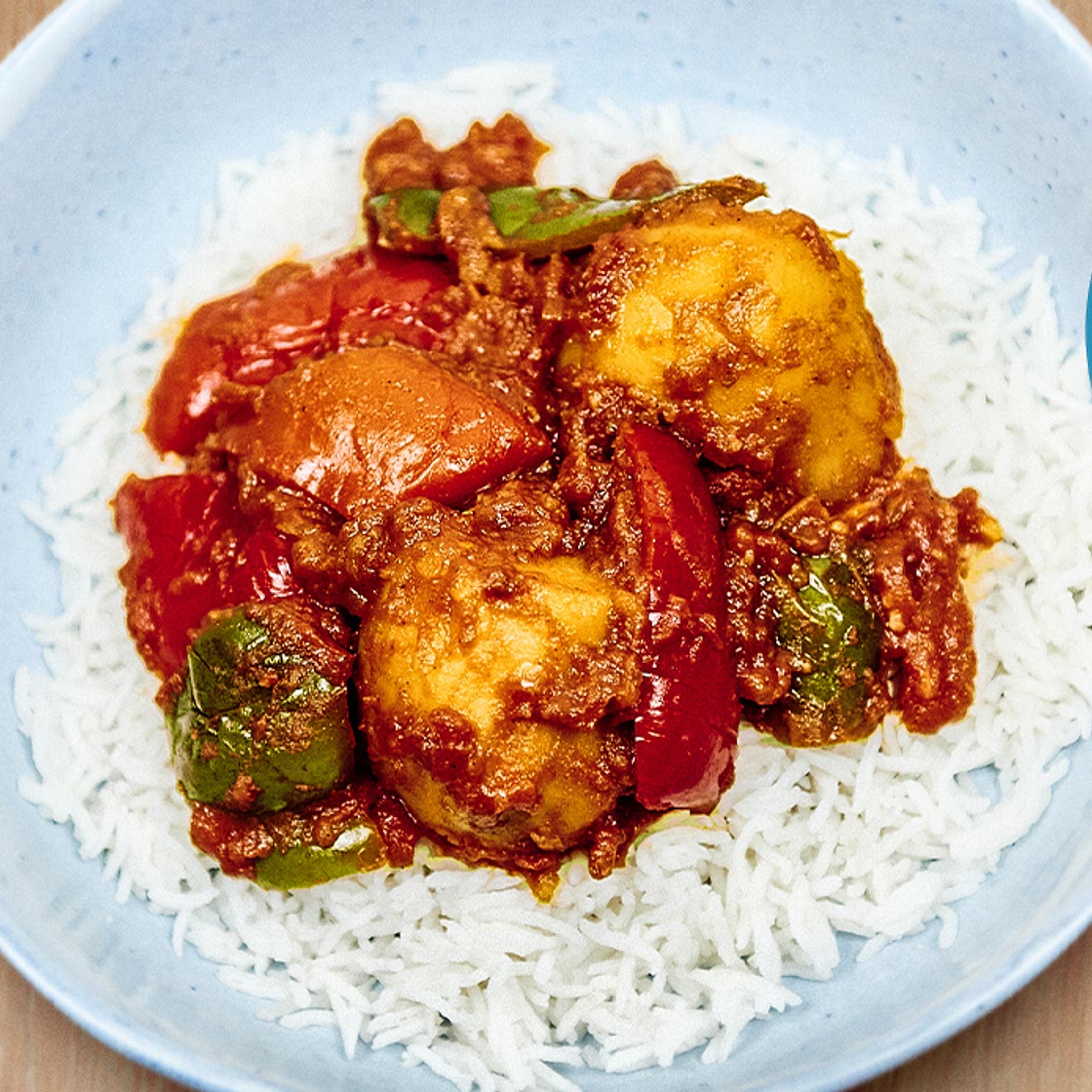 Potato & pepper curry