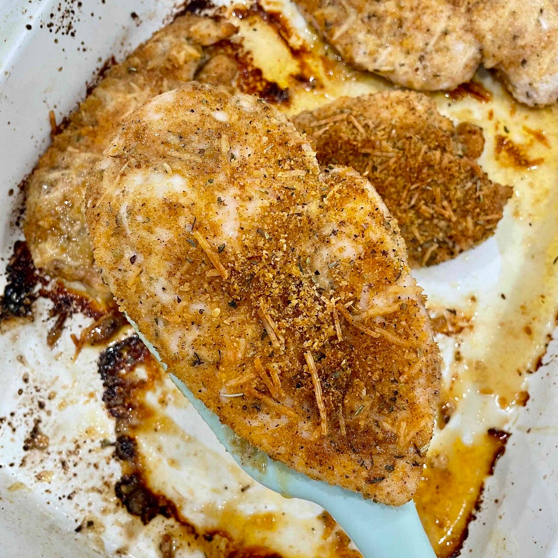 Parmesan crusted chicken 