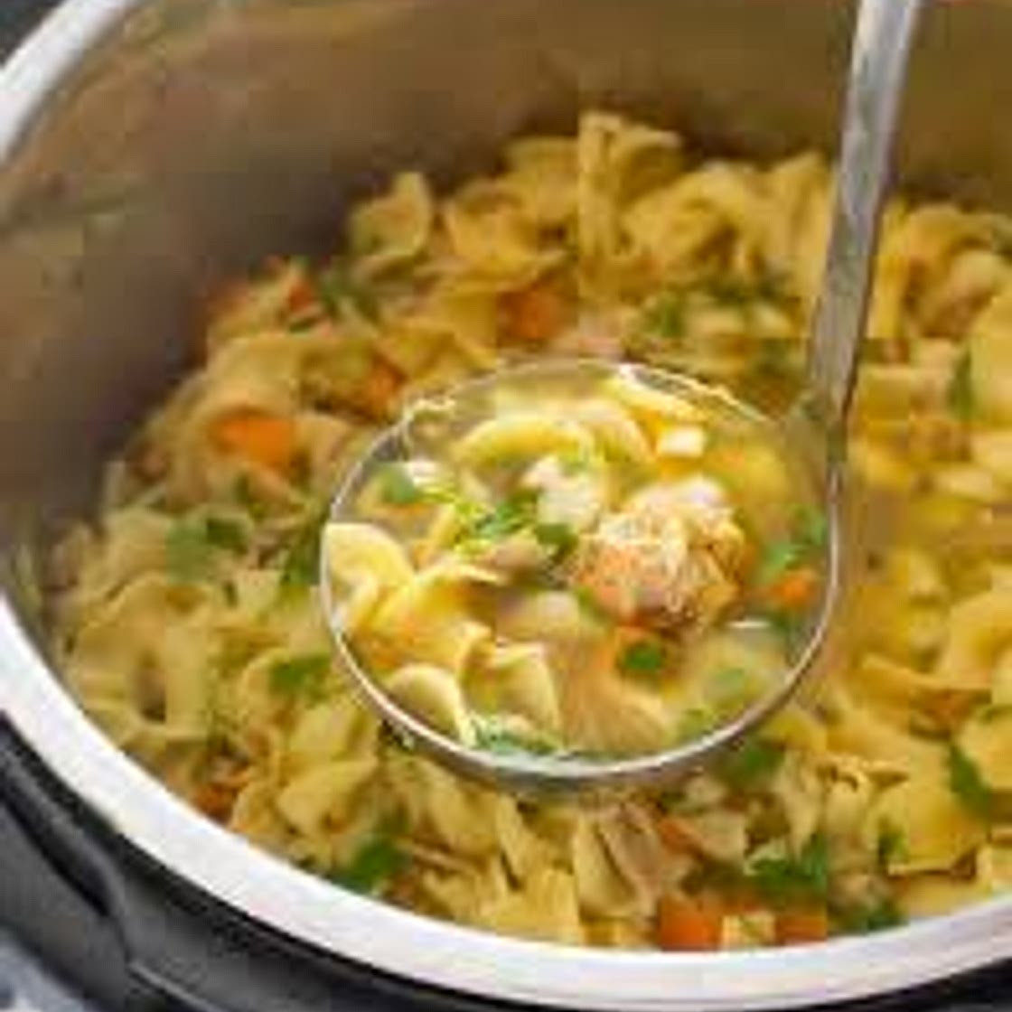 Instant Pot Chicken Noodle Soup 