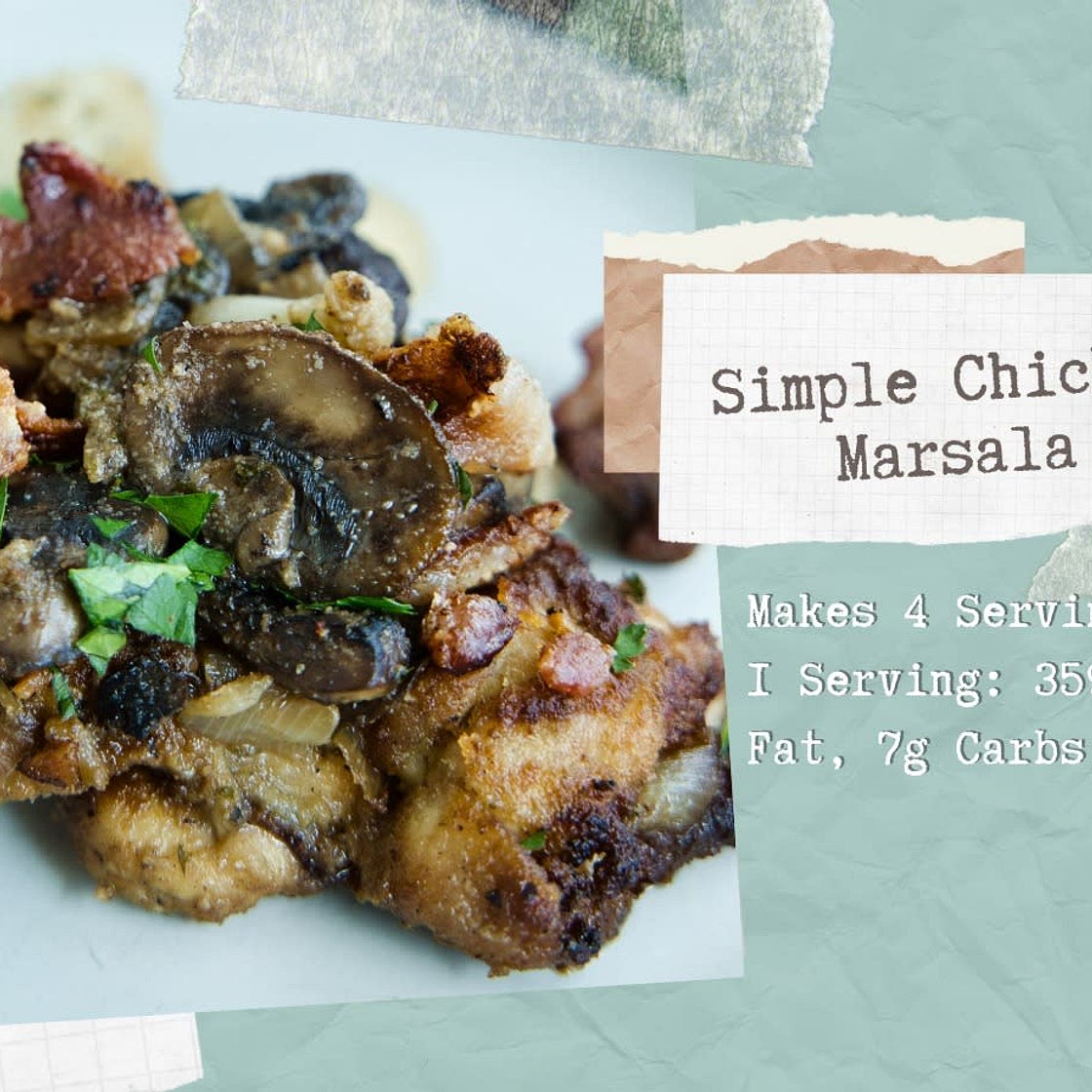 Simple Chicken Marsala