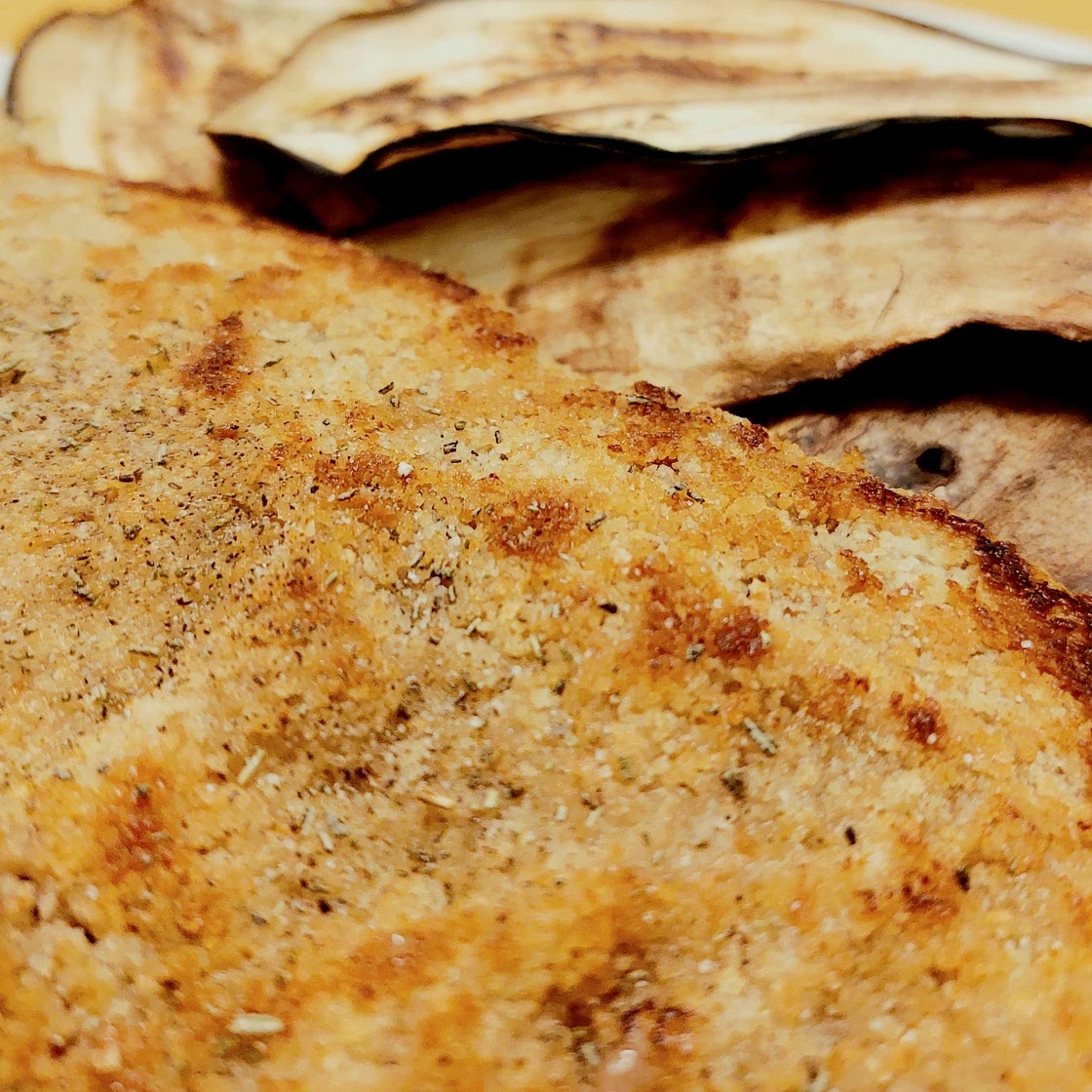 Breaded veal steak
