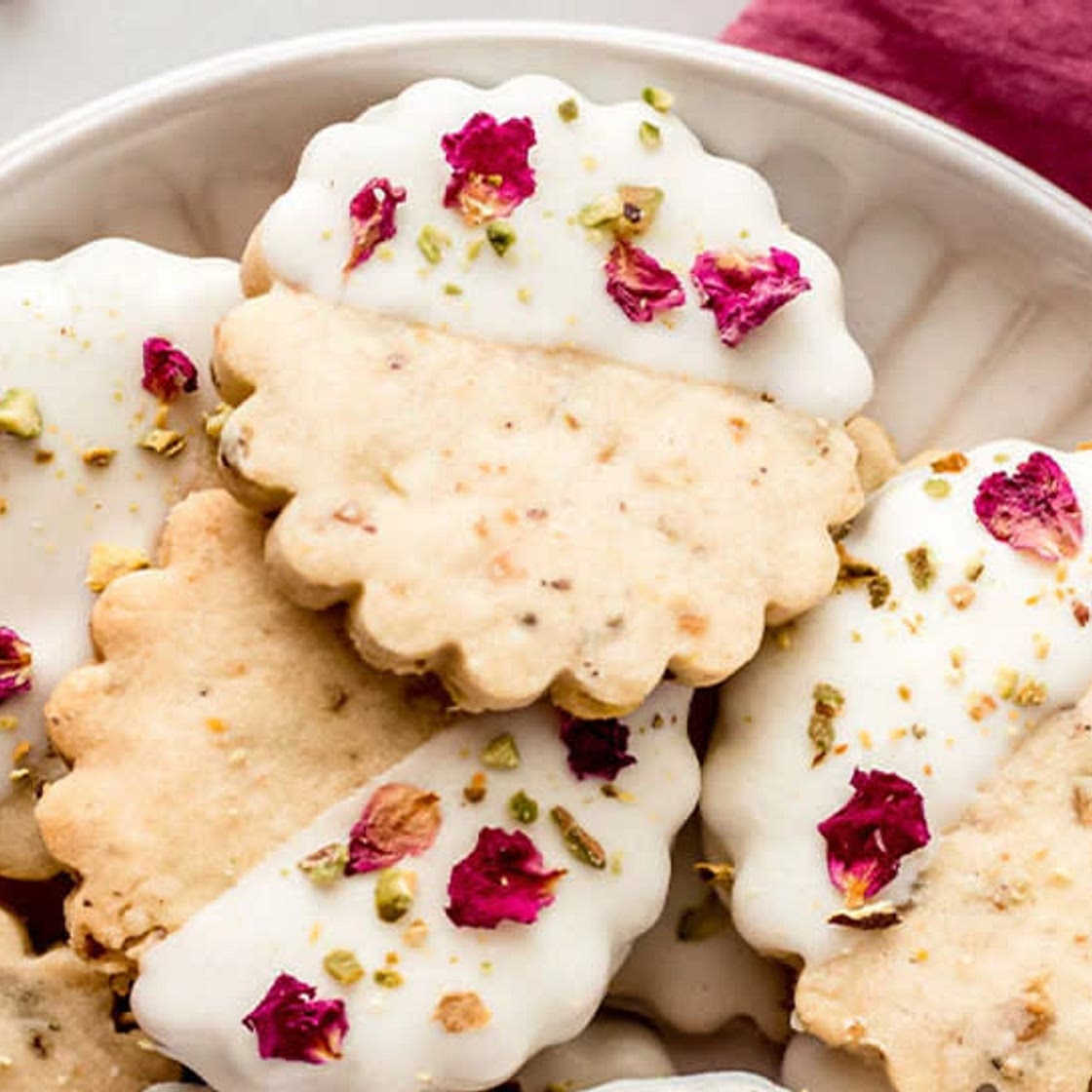 St. James Intercisus Rose Cardamom Cookies