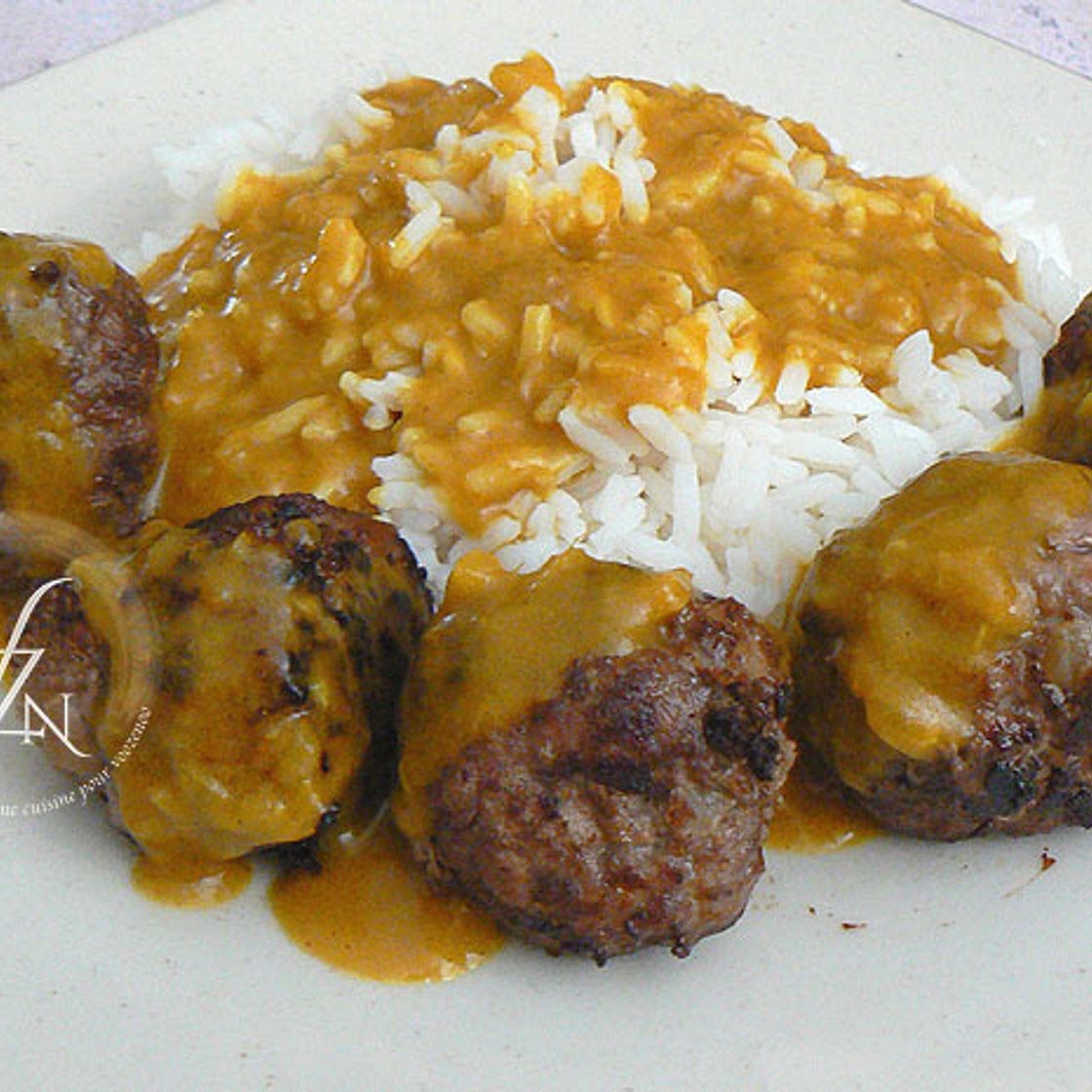 Boulettes de boeuf Madras