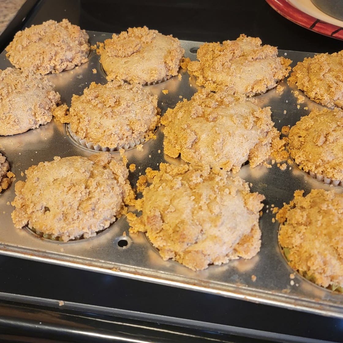 BANANA CRUMB MUFFINS