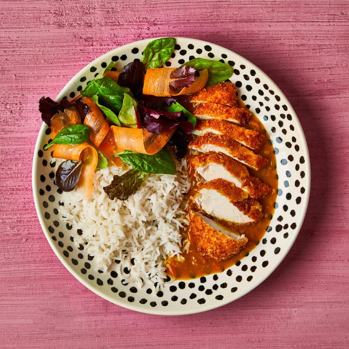 Chicken katsu curry