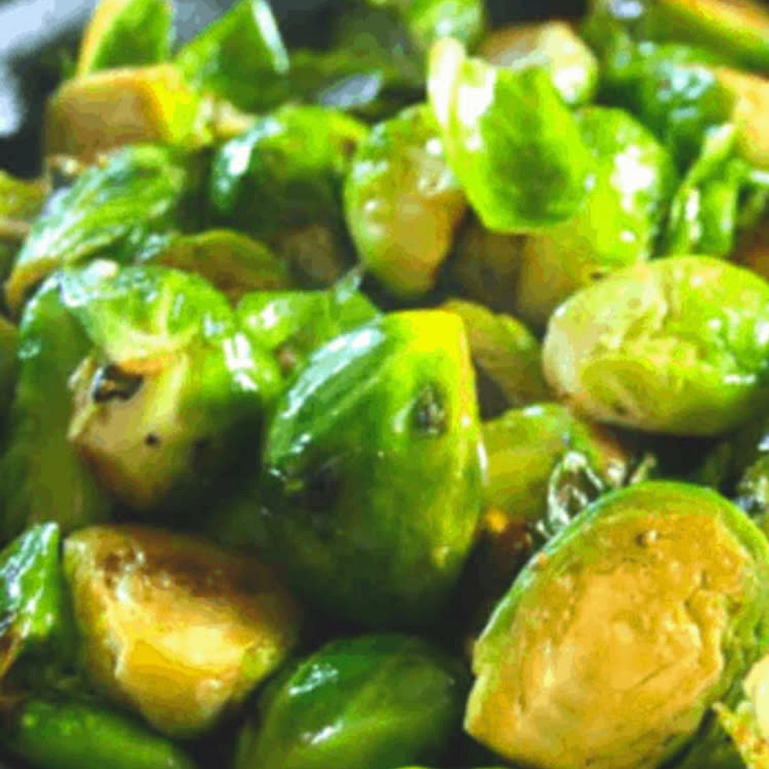 soft buttery brussel sprouts