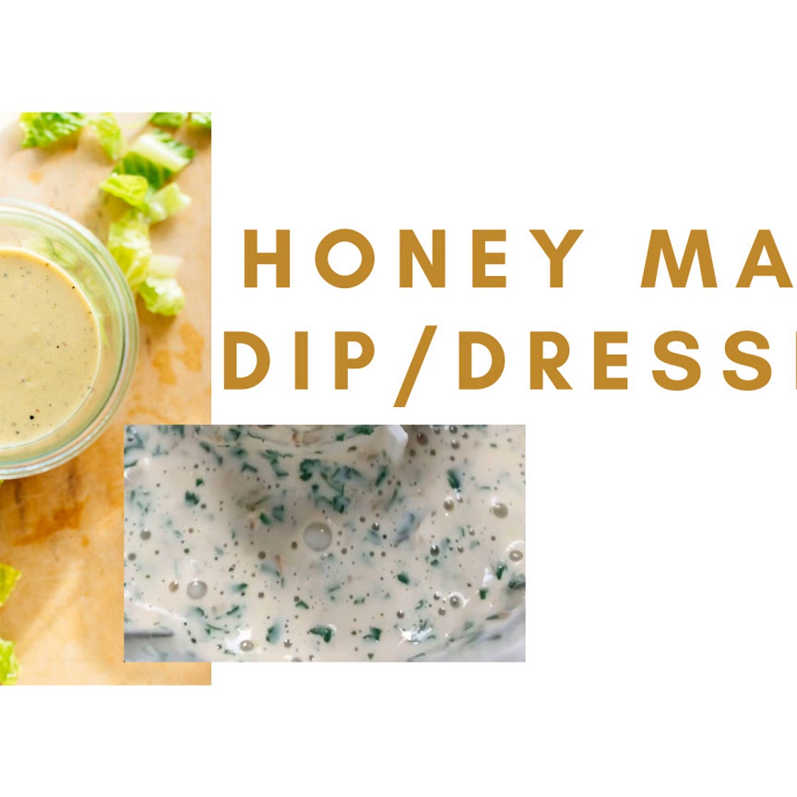 Homemade Honey Mayo Dip