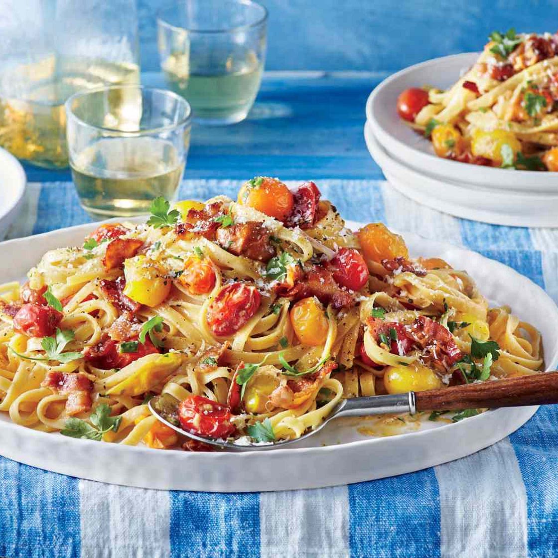 Tomato Carbonara Recipe