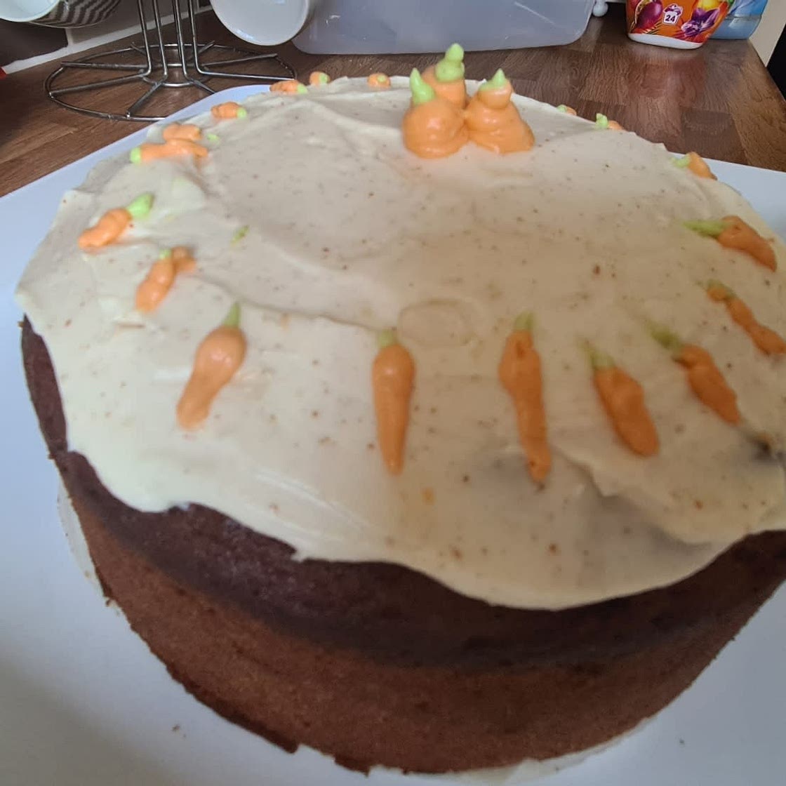 Mini Carrot Cake with Brown Butter Cream Cheese Frosting